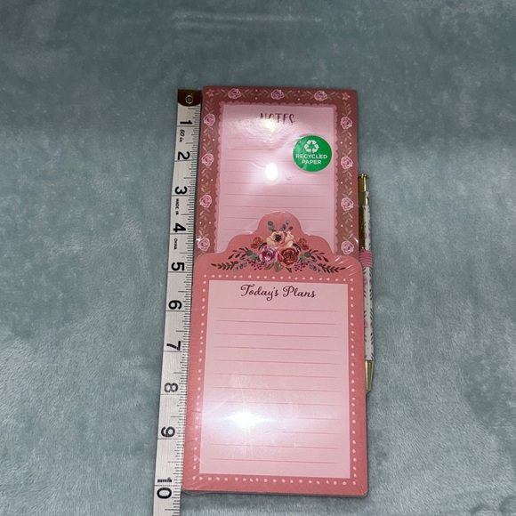 Clementine Pink Floral Notepad Set - Picture 5 of 10